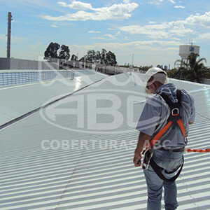 Mão-De-Obra Especializada Em Telhados Industriais - Coberturas Abc